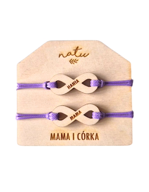 Bransoletki Mama i Córka- Dzień Matki