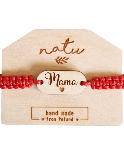 Bransoletka Mama prezent na Dzień Matki Kocham Cię Mamo