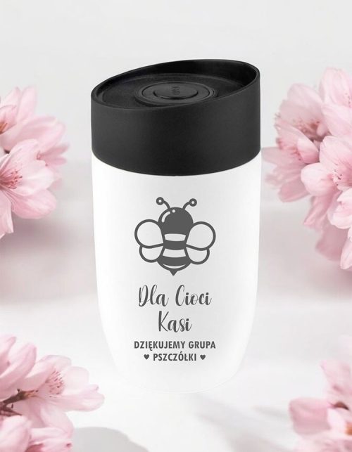 Prezent dla Przedszkolanki Cioci Żłobkowej Kubek z grawerem